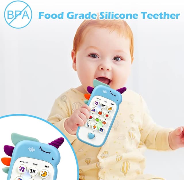Detalle 2 de Bambebe Baby Phone Toy for 12-18 Months