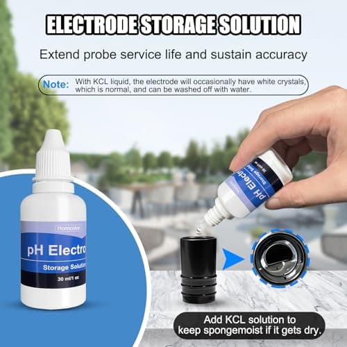 Thumbnail 5 de Homcoice Medidor PH 5 en 1 con pantalla IP67 💧