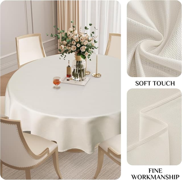 Detalle de Softalker Nappe ronde 160 cm jacquard