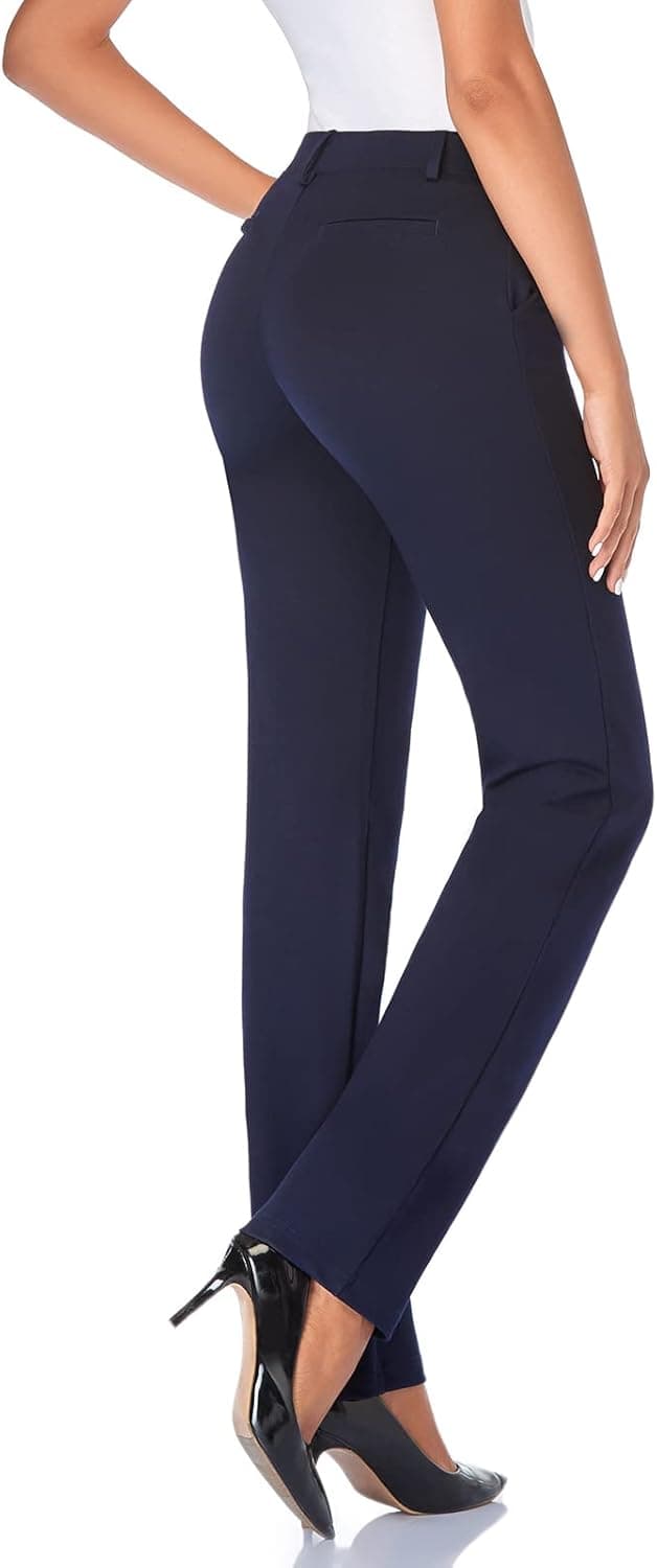 Detalle de Tapata Damen Gerade Stretch-Hose mit Taschen (71/76/81/86 cm Innennaht) fürs Büro
