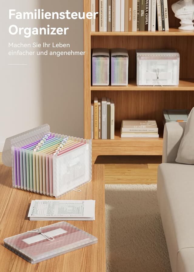 Thumbnail 5 de ABC life Dokumentenmappe A4 13 Fächer