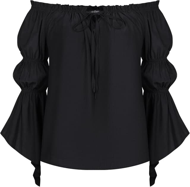 Imagen de SCARLET DARKNESS Chemise Renaissance manches longues en OfertitasTOP