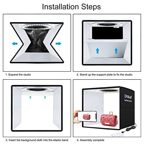 Thumbnail 9 de PULUZ Mini Studio Photo 25 cm ⚙
