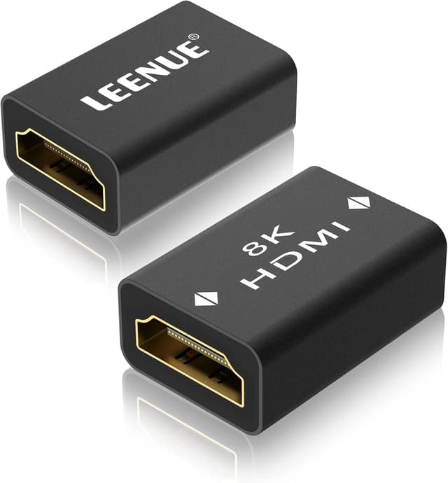 Detalle de LEENUE HDMI Coupler 8K Adapter