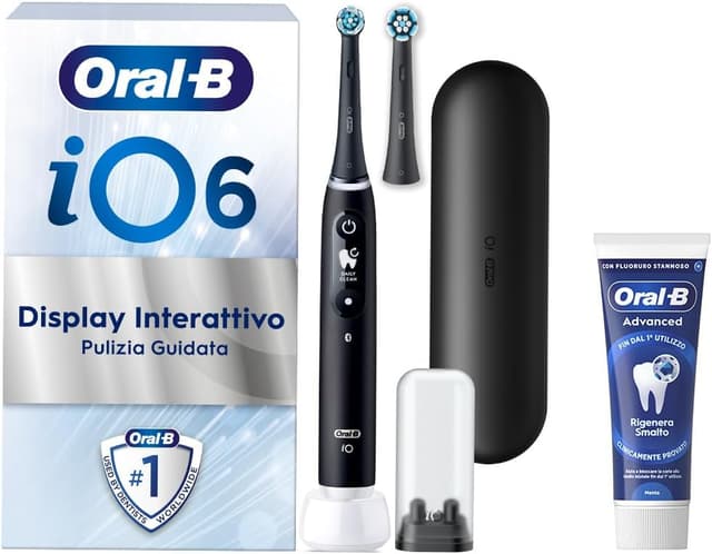 Detalle de Oral-B iO 6N spazzolino elettrico 2 testine 🦷