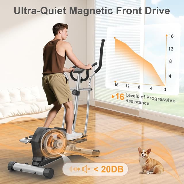 Detalle 2 de Neezee Crosstrainer für Zuhause mit Bluetooth 6 kg