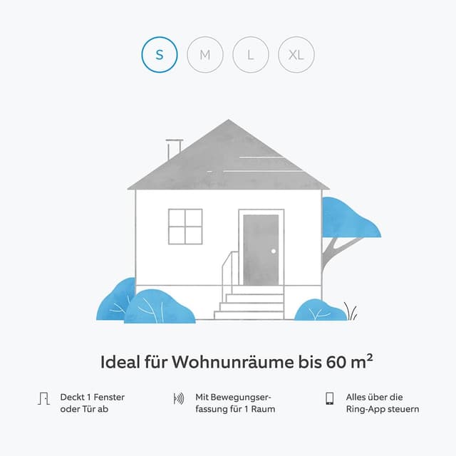 Detalle de Ring Alarm-Set S Alarmanlage 60 m² 🏠