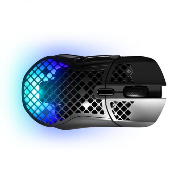 Detalle de SteelSeries Aerox 5 Wireless ratón gaming 18.000 DPI 🖱