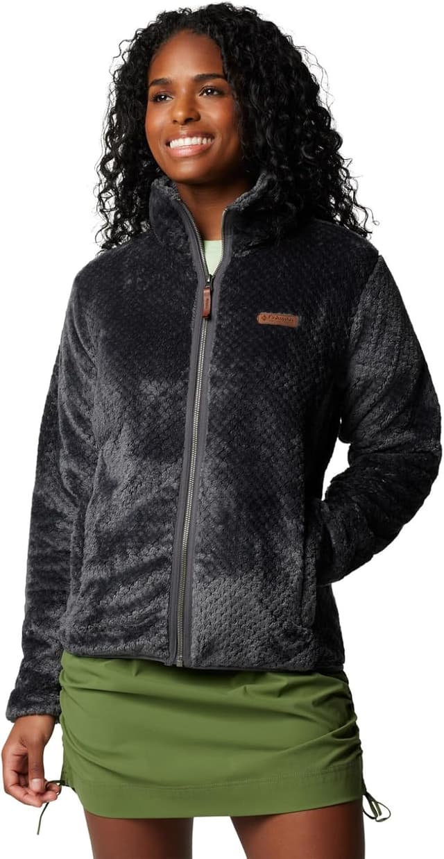 Detalle de Veste polaire Columbia Fire Side II Sherpa femme entièrement zippée ⚙