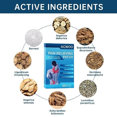 Thumbnail 4 de ACWOO Parche alivio dolor 60 unidades 🩹