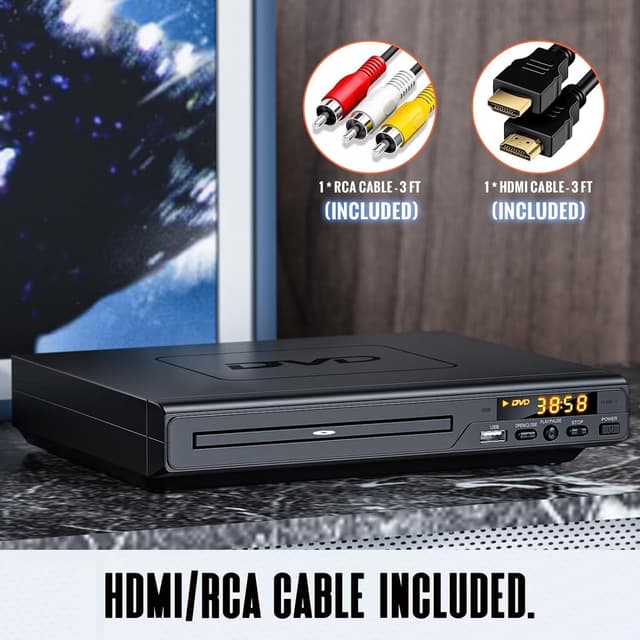 Thumbnail 2 de Generic All-Region DVD Player with HDMI