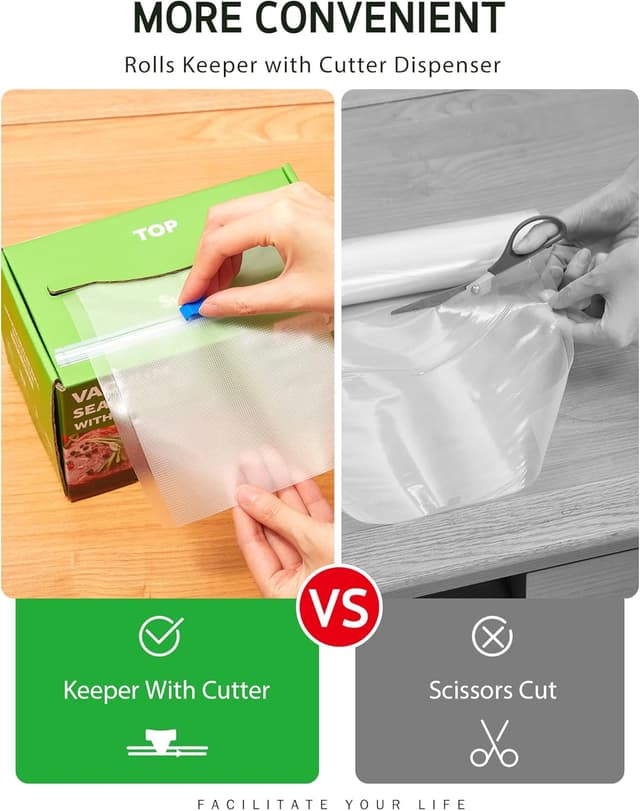 Detalle 2 de Syntus 11" x 150' Vacuum Seal Roll Keeper