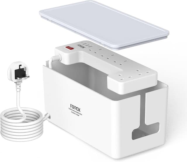 Detalle de FDTEK Extension Lead 5‑Way with 4 USB