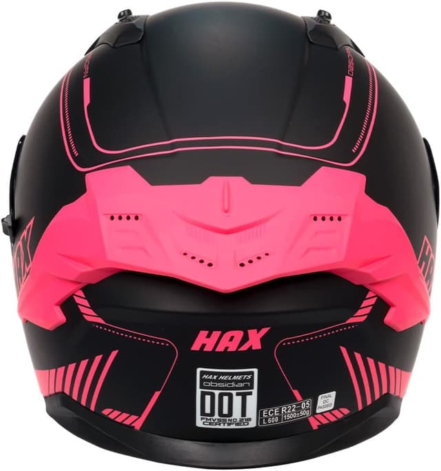 Thumbnail 6 de HAX Obsidian Pro Full Face Helmet S