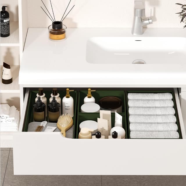 Thumbnail 4 de Homsorout Fabric Drawer Organisers - 15 Pack