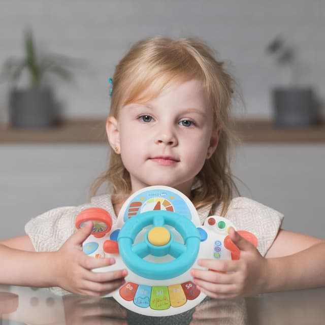 Thumbnail 5 de caterbee Baby turn and learn driver steering wheel toys 6-36 months