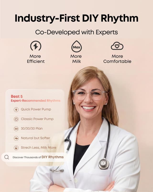 Thumbnail 4 de eufy Breast Pump S1 Pro wearable 300 mmHg