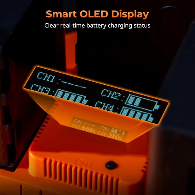 Thumbnail 4 de SMALLRIG Akkuladegerät NP-F970 PD 100W