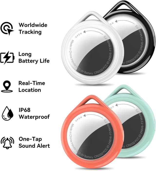 Thumbnail 2 de Air Tag Wallet Tracker 4-Pack Apple MFi Certified