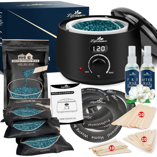 Detalle de Lifestance Waxing Set Professionell 400 g