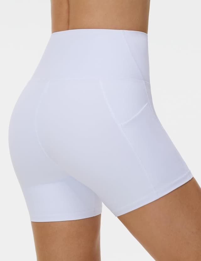 Detalle 2 de THE GYM PEOPLE Short yoga taille haute 12,7 cm