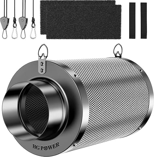 Detalle de HG Power Filtro de Carbón Activado 150x250mm