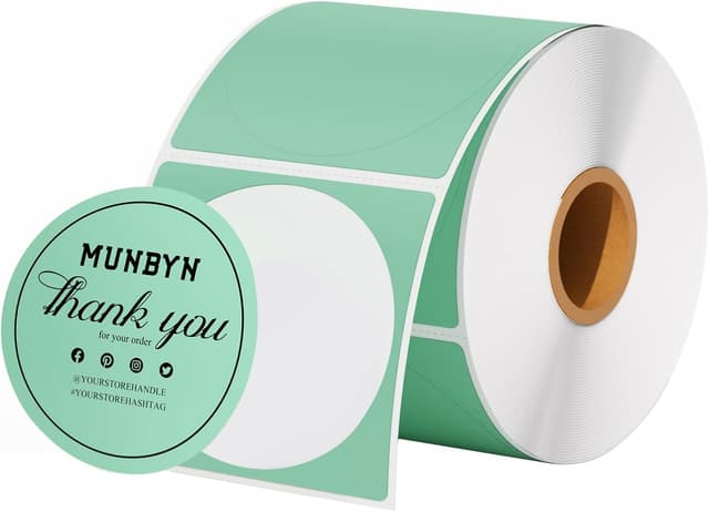 Detalle de Lot de 750 étiquettes thermiques MUNBYN