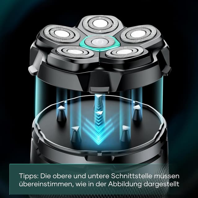 Thumbnail 5 de kensen Ersatzrasierkopf 6D Kopfrasierer