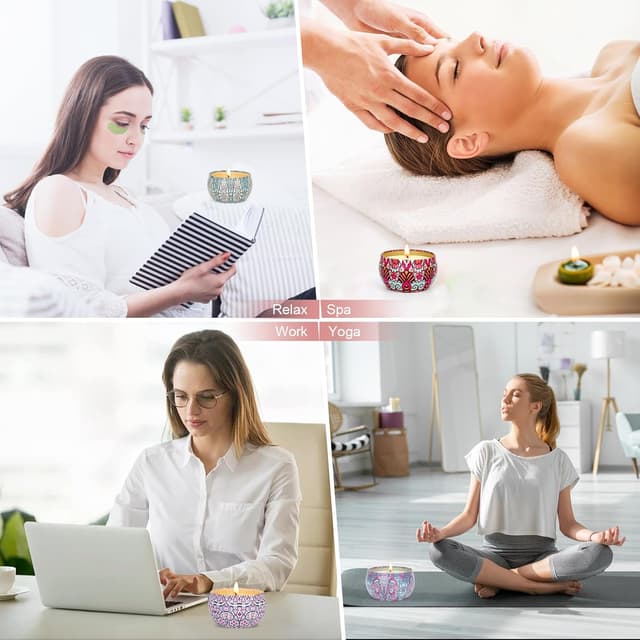 Thumbnail 4 de Set regalo mujer 12 piezas con cremas y velas