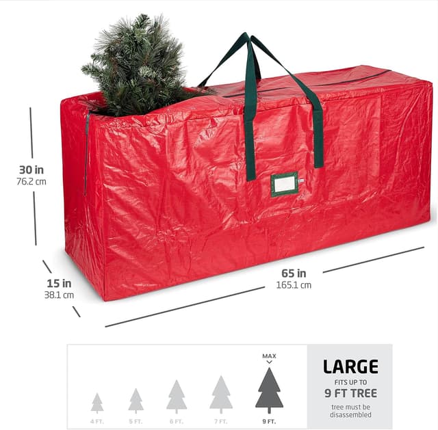 Thumbnail 2 de Zober Tree Storage Bag for 9-Foot Artificial Trees 🎄