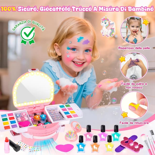 Detalle 2 de Herenear kit manicure bambina 6-12 anni