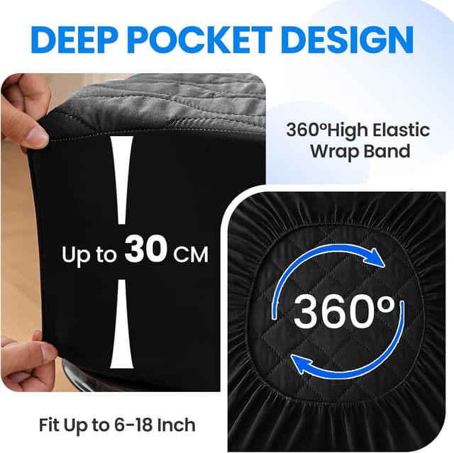 Thumbnail 5 de Ystyle Protege Matelas 160x190 cm