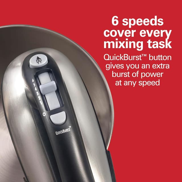 Thumbnail 6 de Hamilton Beach Classic Stand and Hand Mixer 290W