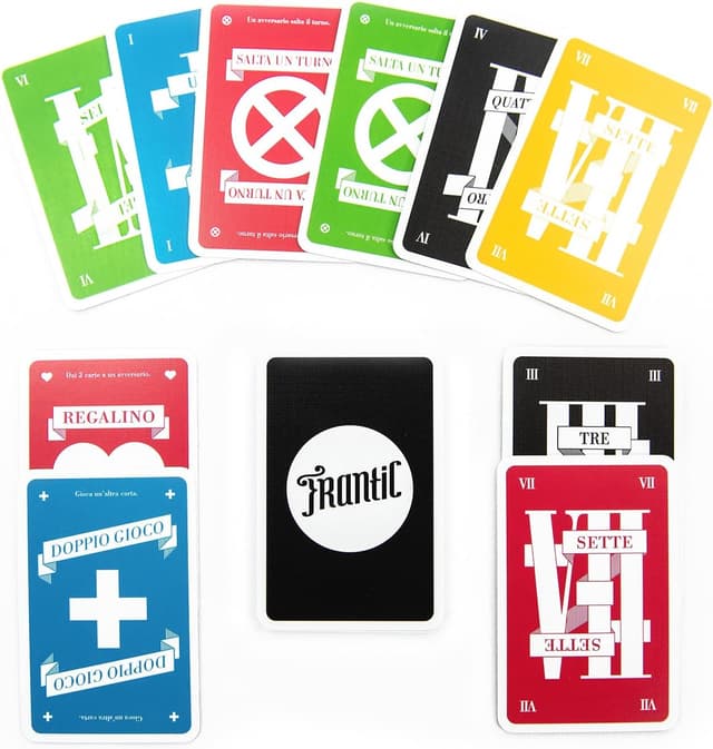 Detalle 1 de dV Giochi Frantic : jeu de cartes rapide, facile à prendre en main