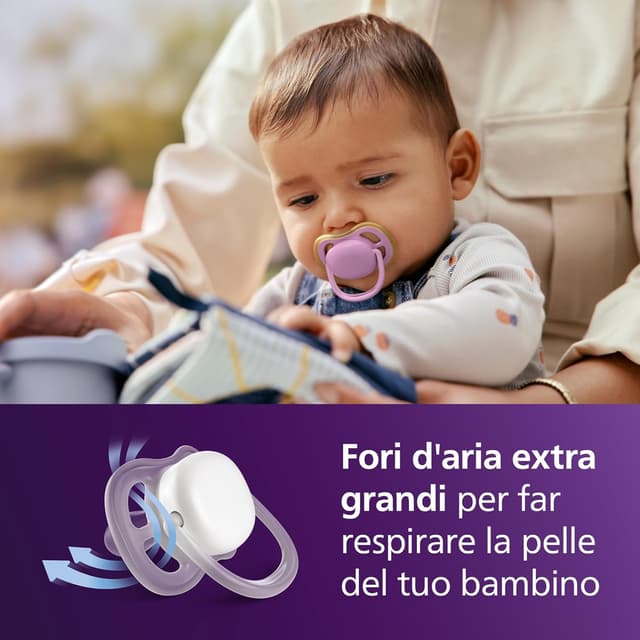 Detalle 2 de Philips Avent Ultra Start Ciuccio 6-18 mesi