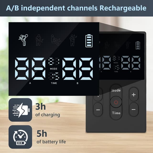 Thumbnail 5 de Aolso Rechargeable TENS Pain Relief 12 Modes