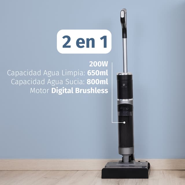 Detalle 2 de DI4 Fregona eléctrica Velluto Doppio