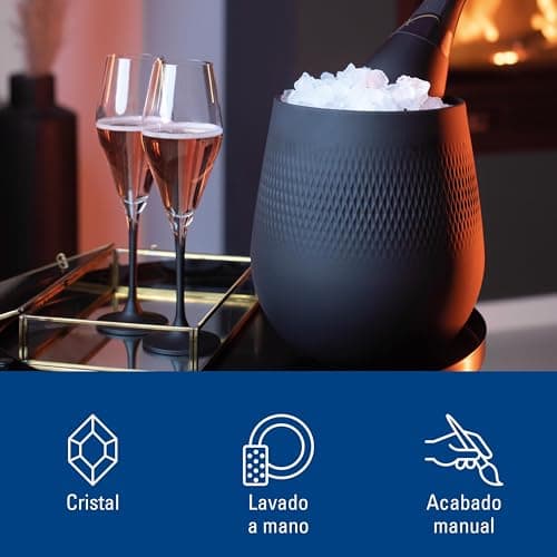 Thumbnail 2 de Villeroy & Boch Manufacture Rock set 4 copas 260 ml 🥂