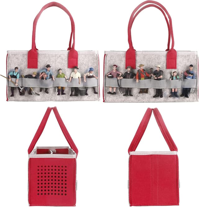 Thumbnail 1 de Chedin Tonie Toniebox Organizer Grau Rot