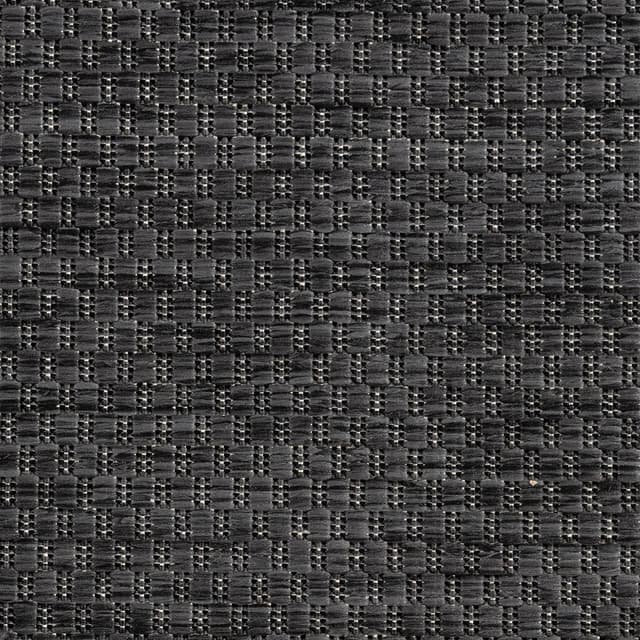 Detalle de Paco Home Outdoor Teppich Flachgewebe in Sisaloptik, Anthrazit, 240x340 cm – wetterfest & pflegeleicht
