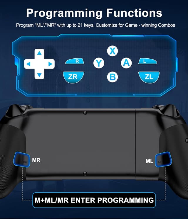 Thumbnail 4 de Universal Wireless Mobile Gaming Controller with Hall Joysticks