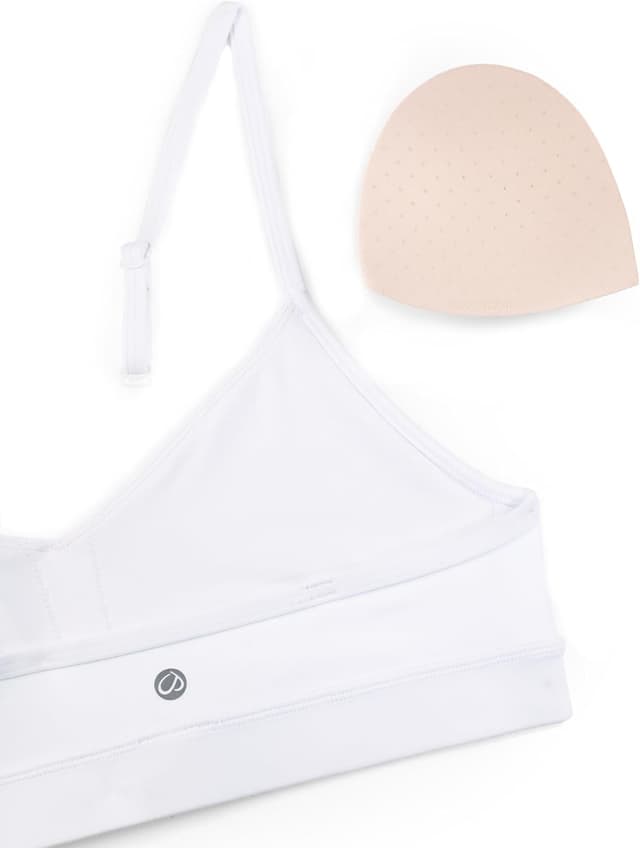 Detalle 2 de CRZ YOGA Butterluxe : brassière de sport yoga à encolure en V, ajustable et rembourrée