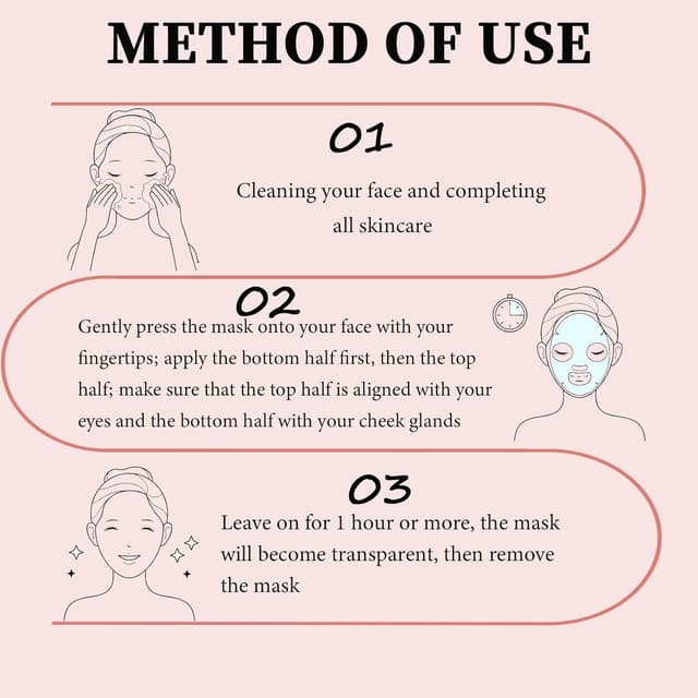 Detalle de 8 Stück Bio Collagen Mask Korean für Feuchtigkeit