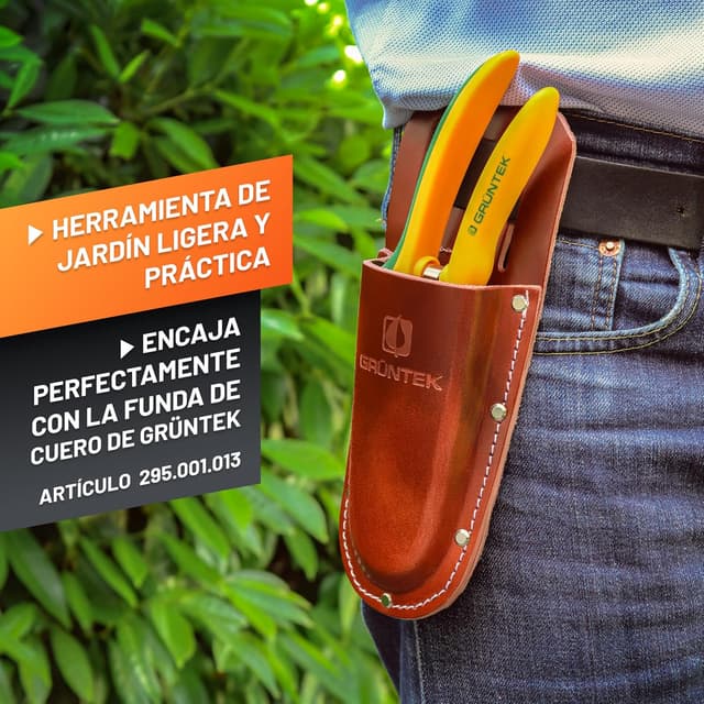 Thumbnail 8 de GRÜNTEK Tijeras de Podar Yunque FLAMINGO ✂️ Hoja 205 mm