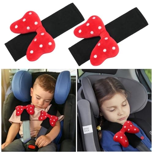 Thumbnail 8 de URAQT Protezioni per cintura di sicurezza papillon, 2 pezzi