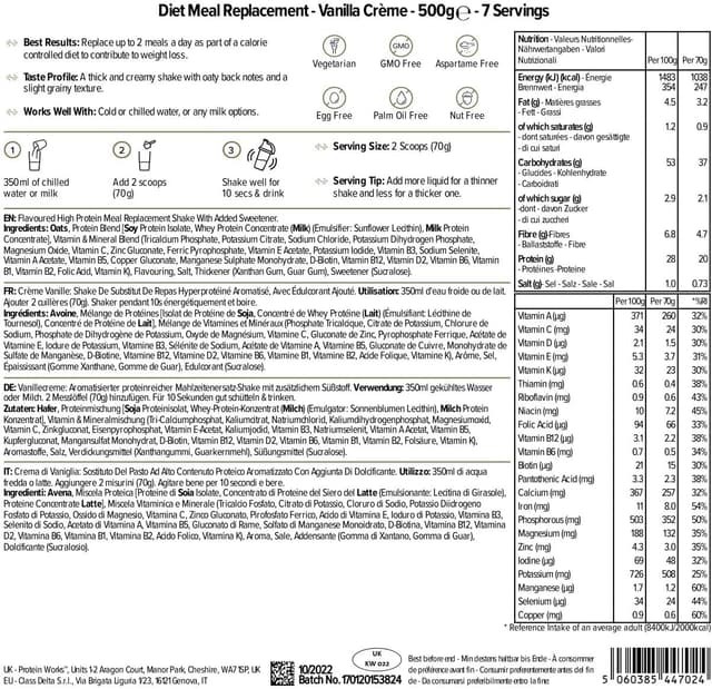Thumbnail 5 de THE PROTEIN WORKS Sustituto de Comida Saludable 🍦 500g