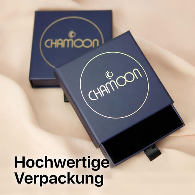 Detalle de CHAMOON Premium Lederarmband für Damen mit Magnetverschluss & über 80 Charms (TRIO Kollektion)