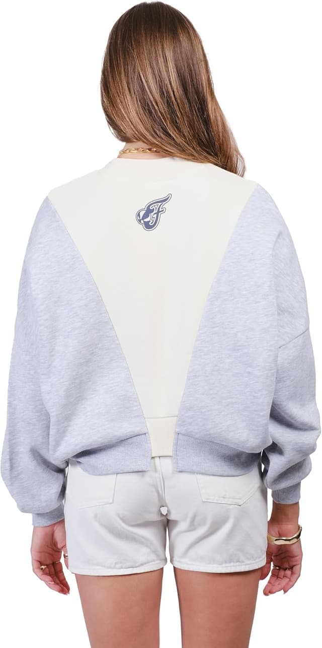 Detalle de Ultra Game WNBA Women’s Official Super Soft Showtime Crew Sweatshirt