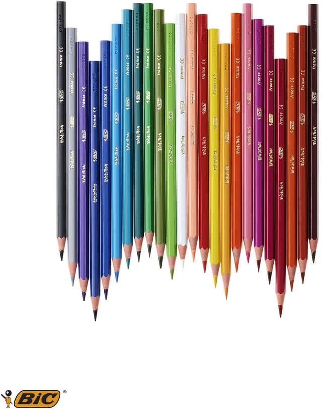 Detalle de Kids colouring pencils 24 pack, tin of 60