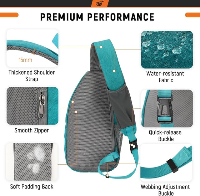 Thumbnail 3 de SKYSPER Sling Bag RFID Crossbody